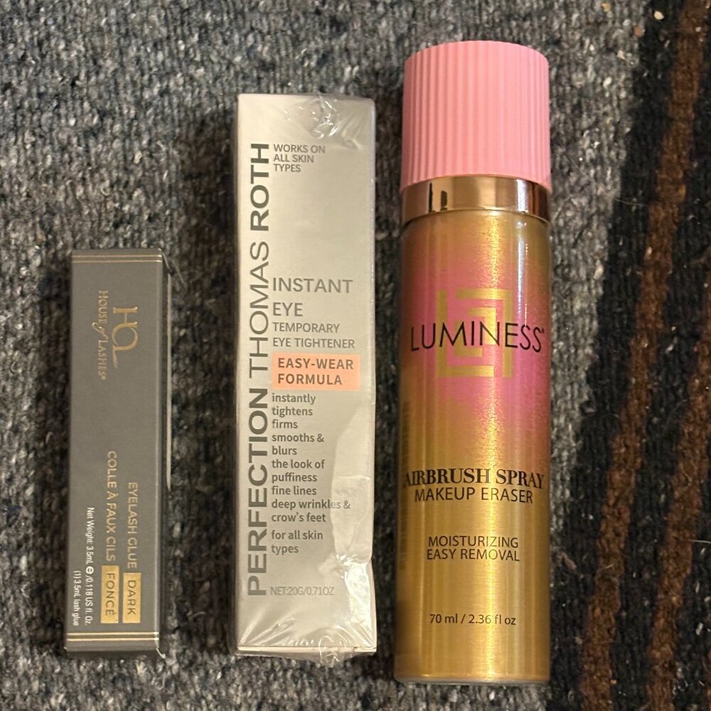 Grab bag!  Peter Thomas Roth Luminess & House of Lashes all new Products to try!